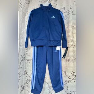 T.J.Maxx Kids Navy and Light Blue Joggers